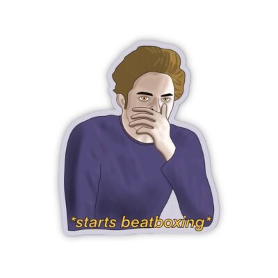 funny edward cullen sticker