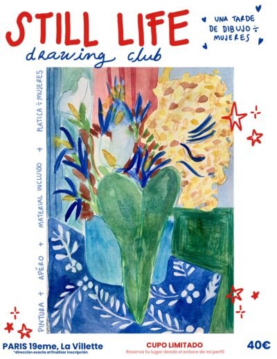 still life drawing club